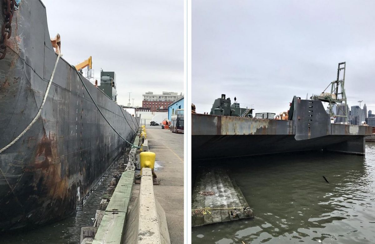 B-1022 55K BBL Hot Oil Tank Barge